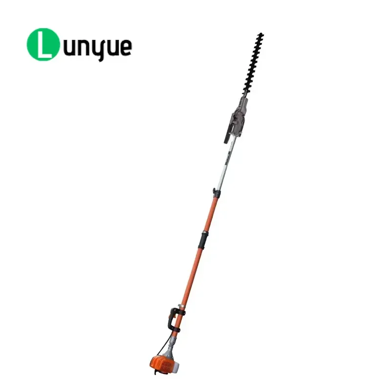 25.4cc Petrol Hedge Trimmer 410mm Long Reach Branch Cutter Gas Powered Tree Pruning Tool for Garden Lawn Care Efficient