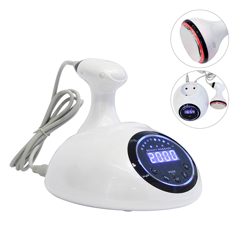 Body Shaping Machine Ultrasound Cavitation Weight Loss Burner Slimming Massager Anti-Cellulite Fat Removal Device 110-240V