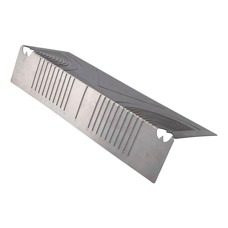 ABBO-Precision Flex Angle & Arc Marking Tool, Adjustable Linear Arc Dual-Purpose Scriber, Square Steel Pipe Bend Tool