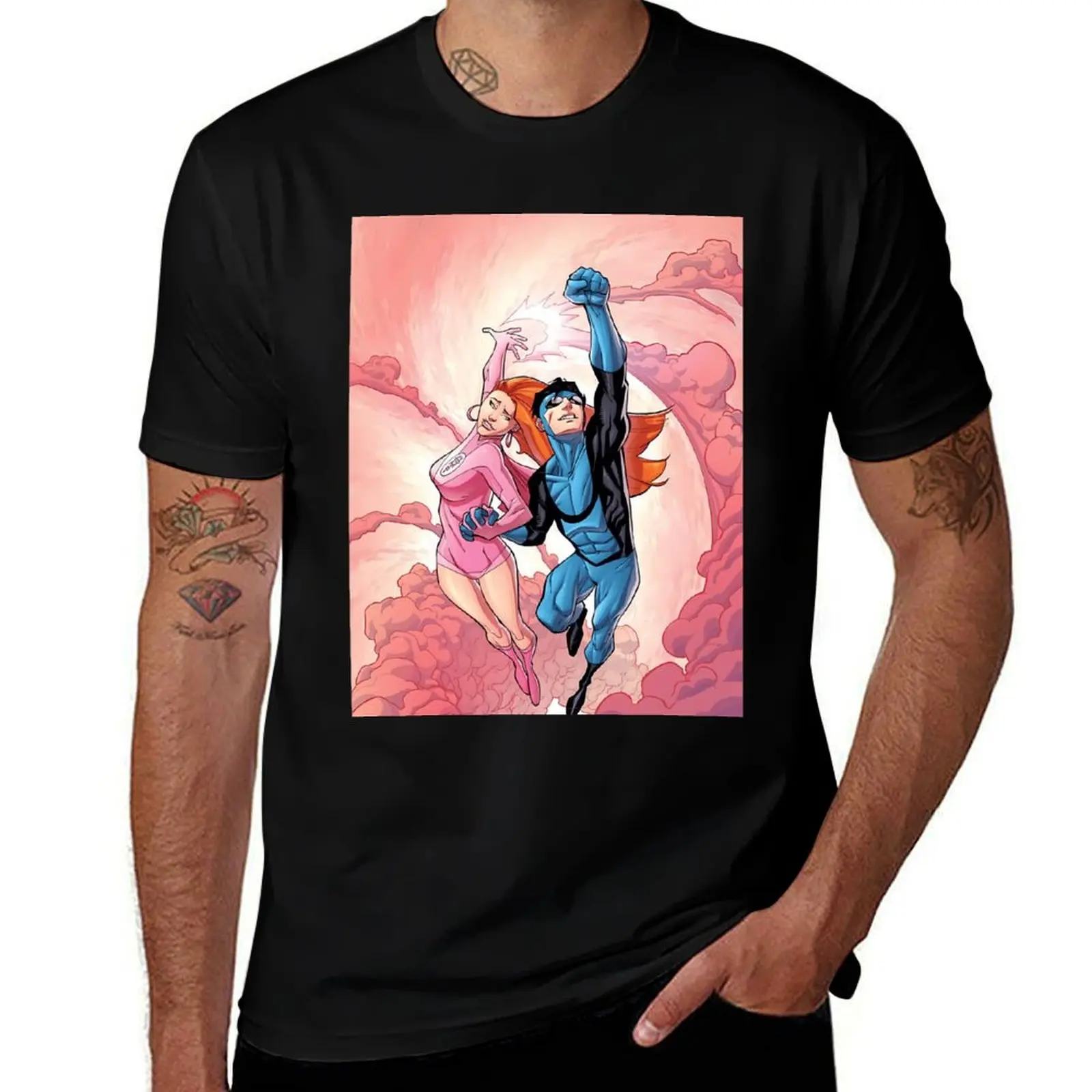 

atom eve invincible T-Shirt Thanksgiving Casual Tee