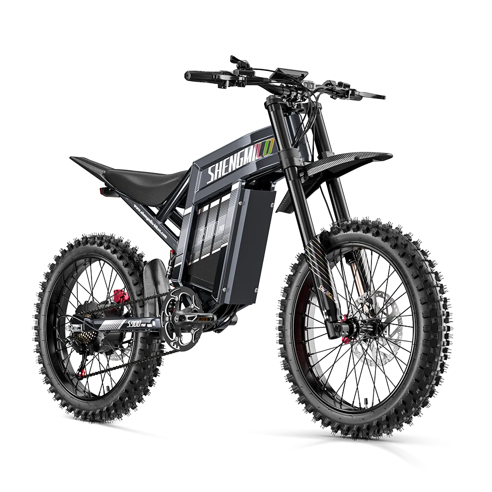 Elektrofahrrad für Erwachsene Shengmilo S900 Pro E-Bike Elektrisches Dirtbike 60V35Ah Akku Herren Elektrofahrrad 19*2,75 Zoll E-Bike