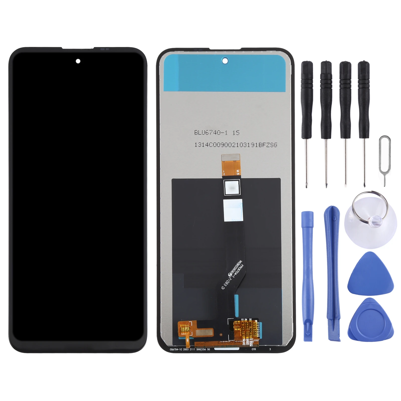 LCD Screen for Nokia X10 TA-1350 TA-1332 with Digitizer Full Assembly Display Phone Touch Screen Repair Replacement Part