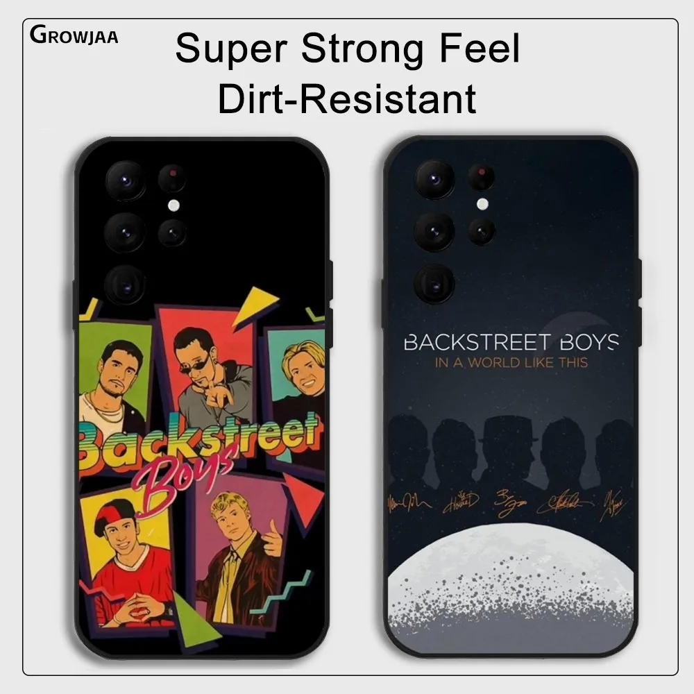 B-BACKSTREET BOYS Band Rock Roll Phone Case For Samsung Galaxy S24 Ultra S22 S23 Ultra S21 S20 5G Protective Silicone TPU Funda