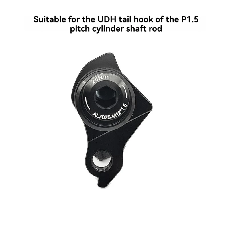 Mountain Bike UDH Bicycle Rear Derailleur Bicycle Frame Thru Axle Rear Hook Bicycle Parts for P1.5-ABPX