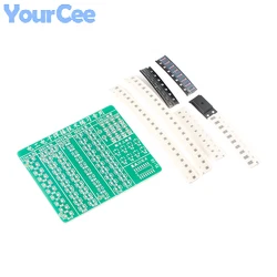 SMT SMD Component Welding Practice Board 65*53mm Soldering DIY Kit Electronic