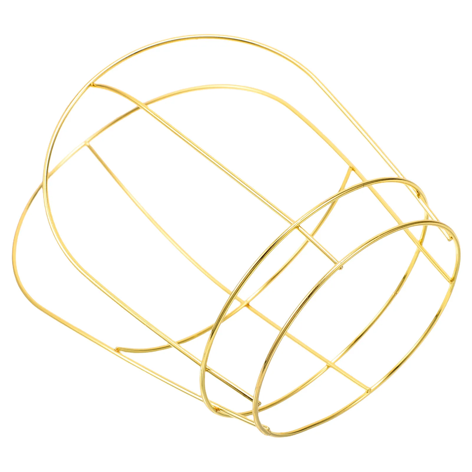 

Exquisite Handwelded Traditional Frame Metal Headdress Base Hair Accessories Women Alloy Official Hat