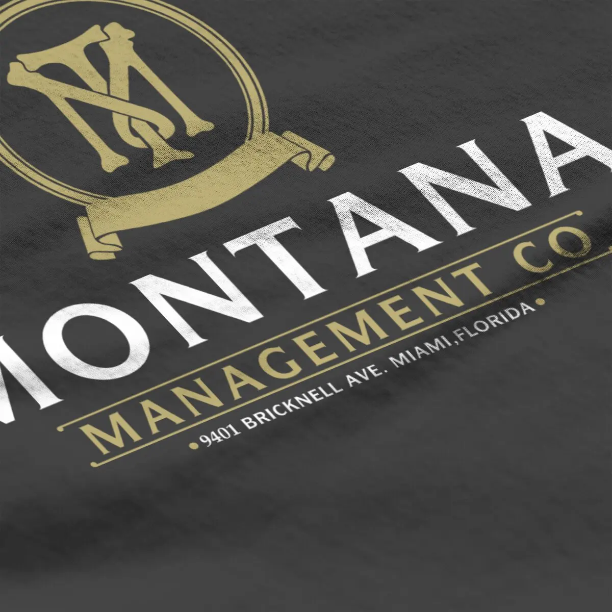 Montana Management Company Unisex T-Shirt for Men 100% Cotton Vintage T-Shirt   Tee Shirt  Clothes Plus Size