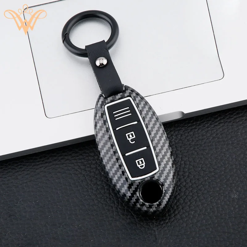 

Car Key Remote Case Cover Shell For Nissan Tiida Qashqai J11 J10 Micra Kicks Altima X-Trail Fuga Navara Leaf Note Sentra Murano