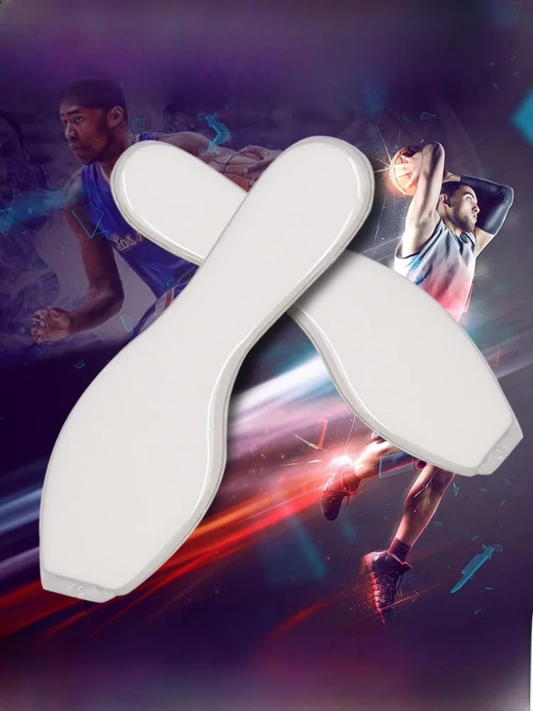 Inflatable Shock Absorption Thickened Sports Shoe Insoles Men Women Basketball Football Comfortable Cushioning Footbeds