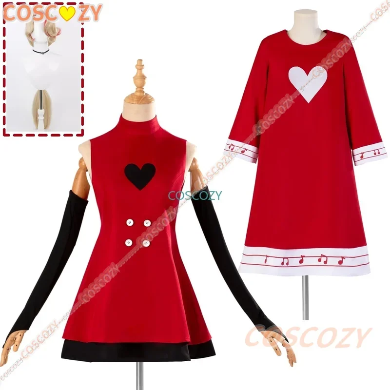 سنوبي مورنينغستار زي تأثيري ، شعر مستعار زي أحمر ، بدلة قتال جنون ، أنيمي فستان الأميرة حفلة هالوين