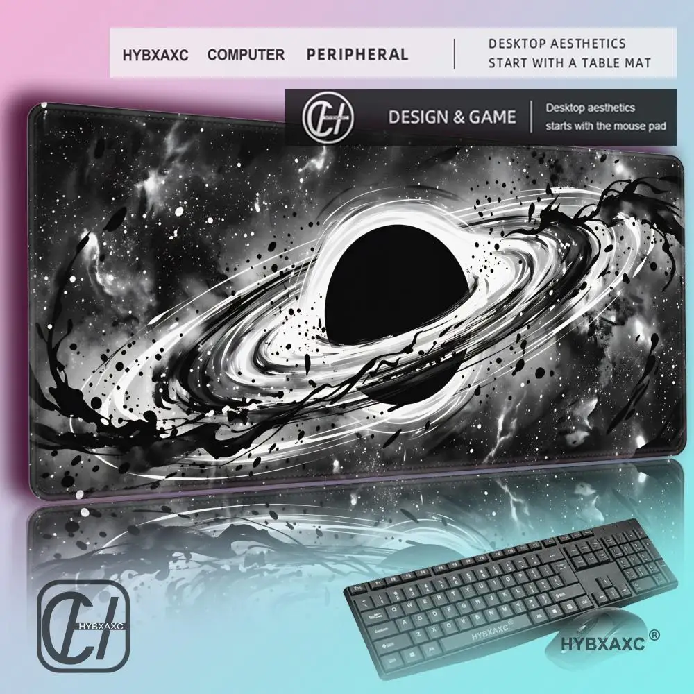 

HYBXAXC Eternal Void – Gaming Desk Mat, XL Mouse Pad, Minimalist Space Aesthetic, Non-Slip Desk Pad, Gift for Him
