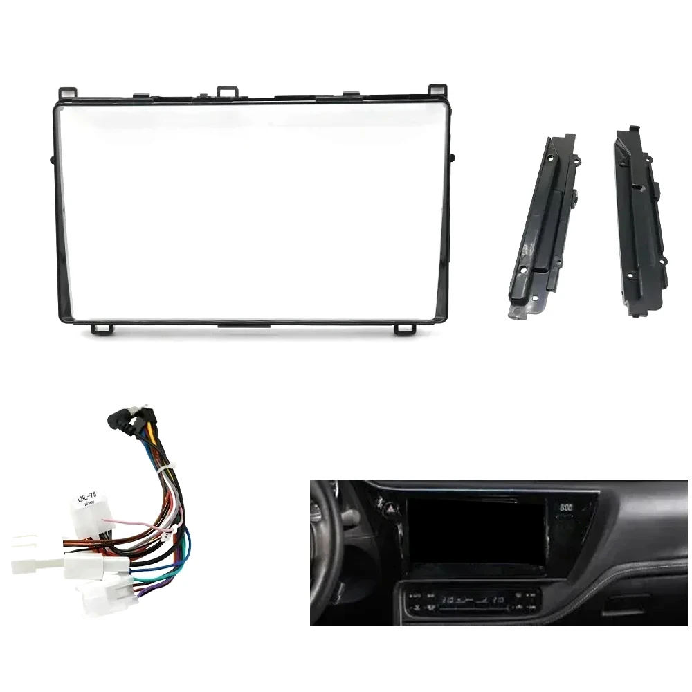 

9-дюймовый адаптер автомобильной рамы для Toyota Corolla E180/Auris 2016-2019 | Комплект панели приборной панели Android-радио