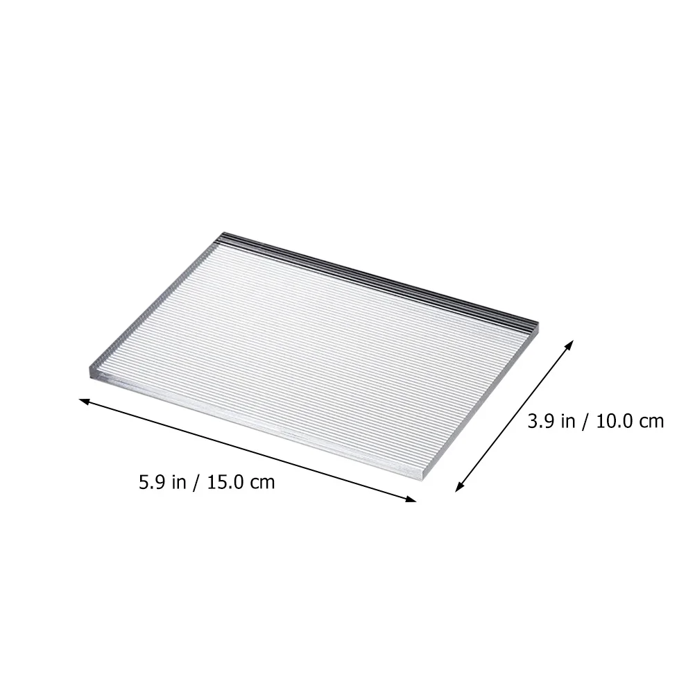 

Durable Acrylic Texture Photography Background 15x10cm Acrylic Photo Prop Three-Dimensional Board for Product Photography