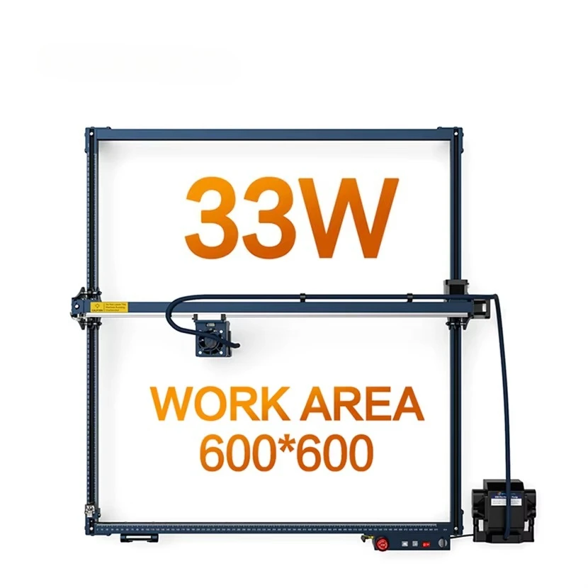 

S30 Ultra 11W 22W 33W Lazer Cutter Engraver 600x600mm Area Automatic Air Assist M8 Main Board Laser Engraving Machine