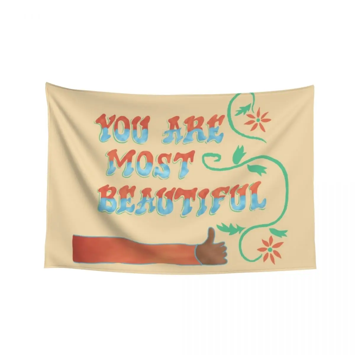 

You Are Most Beautiful Tapestry Room Decorations Aesthetics Decor For Room Room Decor Wallpaper Tapestry