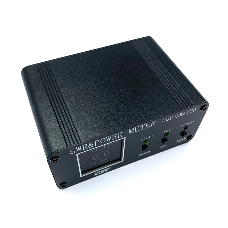 

CQV-SWR120 High Standing Wave Alarm Function SWR Meter 240 X 240 Full Color HD Display SWR Meter SWR Meter
