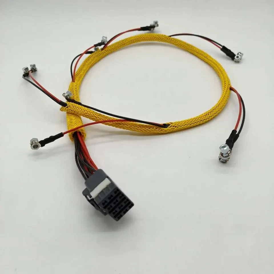 305-4893 Excavator 320D injector wiring harness C6.4 engine injector wiring harness plug assembly