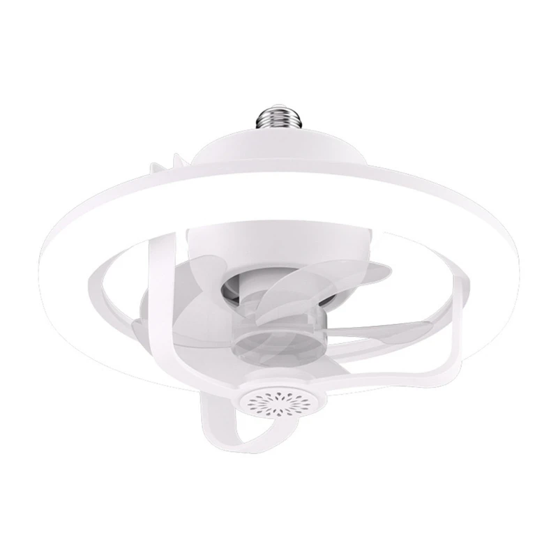 مروحة سقف LED مع جهاز تحكم عن بعد ، مصابيح عكس الضوء ، لمبة ، داخلي ، غرفة نوم ، الثريا ، التبريد ، لون قابل للتعديل