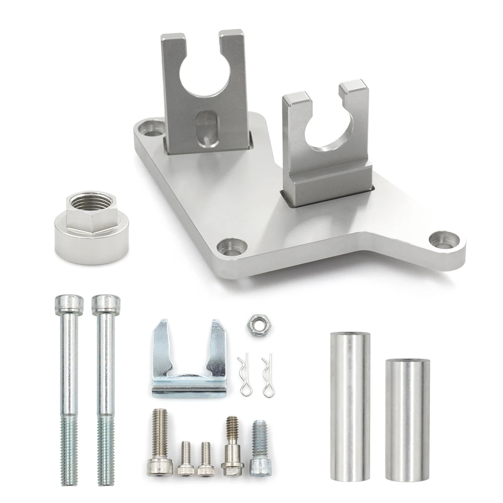 Billet Shifter Trans Transmission Bracket For Honda Acura B Series AWD CRV Civic