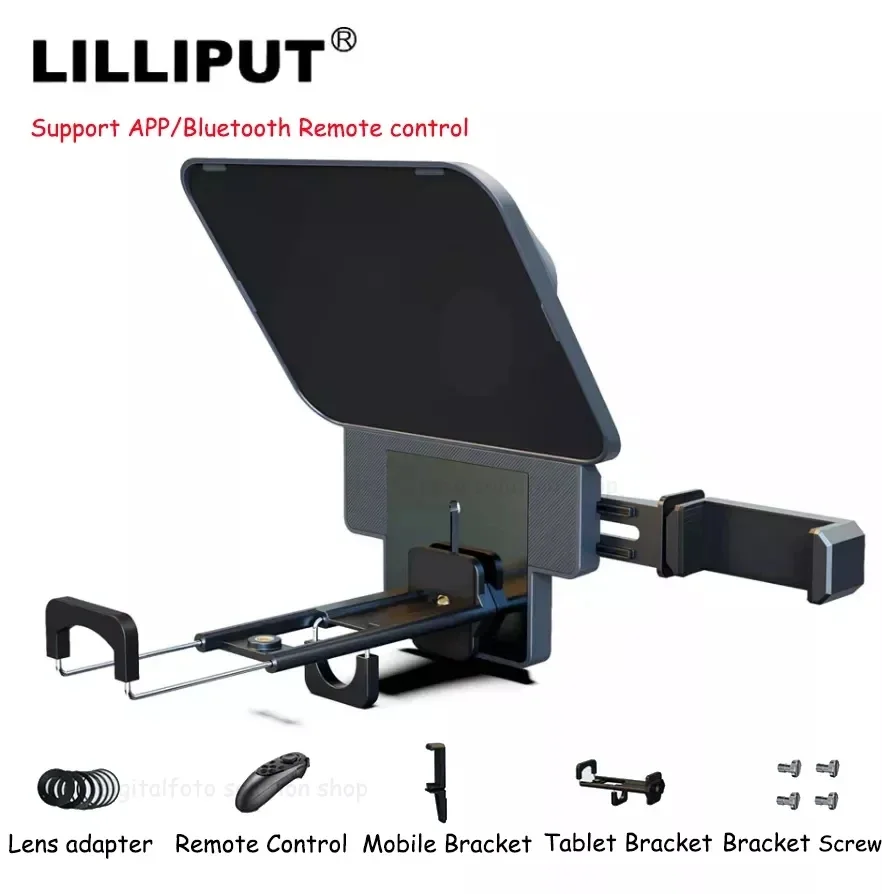 

NEW LILLIPUT TC11 11" Teleprompter Phone and DSLR Recording Video Teleprompter With /APP Remote Control for Live Broadcasts