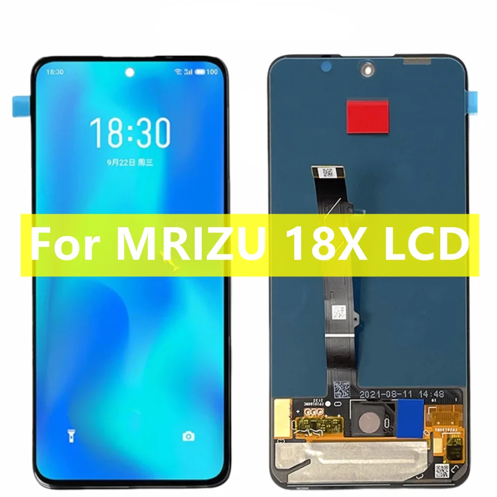 

6.67 inches For Meizu 18x LCD Dispay Touch Screen Digitizer Assembly Replacement Parts Tested OLED For Meizu 18 X 18x LCD Screen