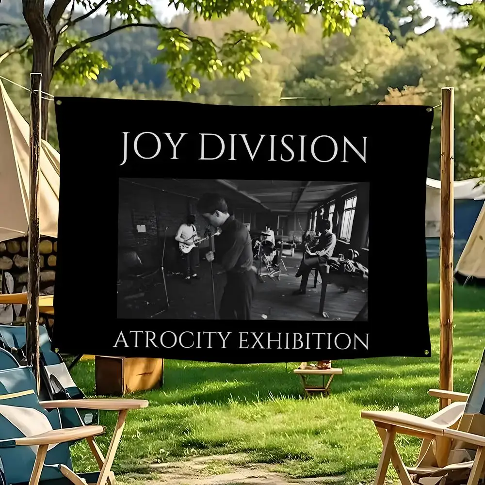 Band Joy Division Flags flag For Decoration Outdoor Picnic Hanging Home Camping Party Banner
