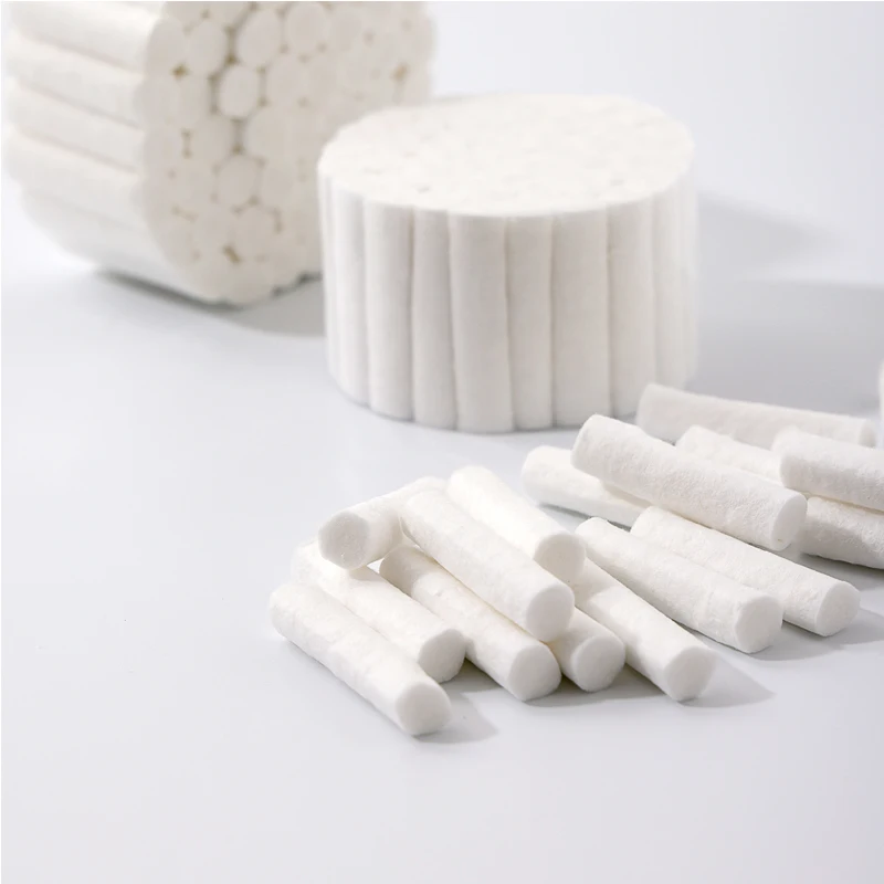 

Dental Cotton Roll High Absorbent Non-Sterile Mouth Cotton Pads Dentist Consumables Surgical Medical Disposable Rolls