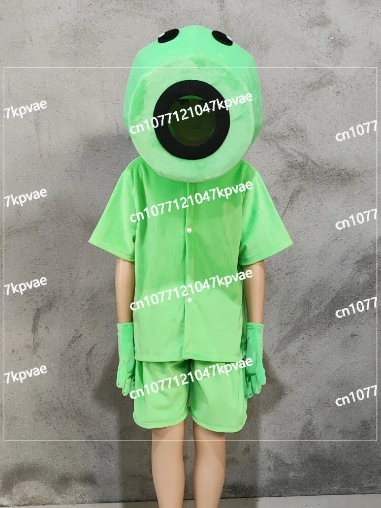 ، دمى الهالوين للأطفال البالغين، دعائم تلبيس، أزياء أغطية الرأس للنباتات مقابل. زي الناس الكرتوني الزومبي #1