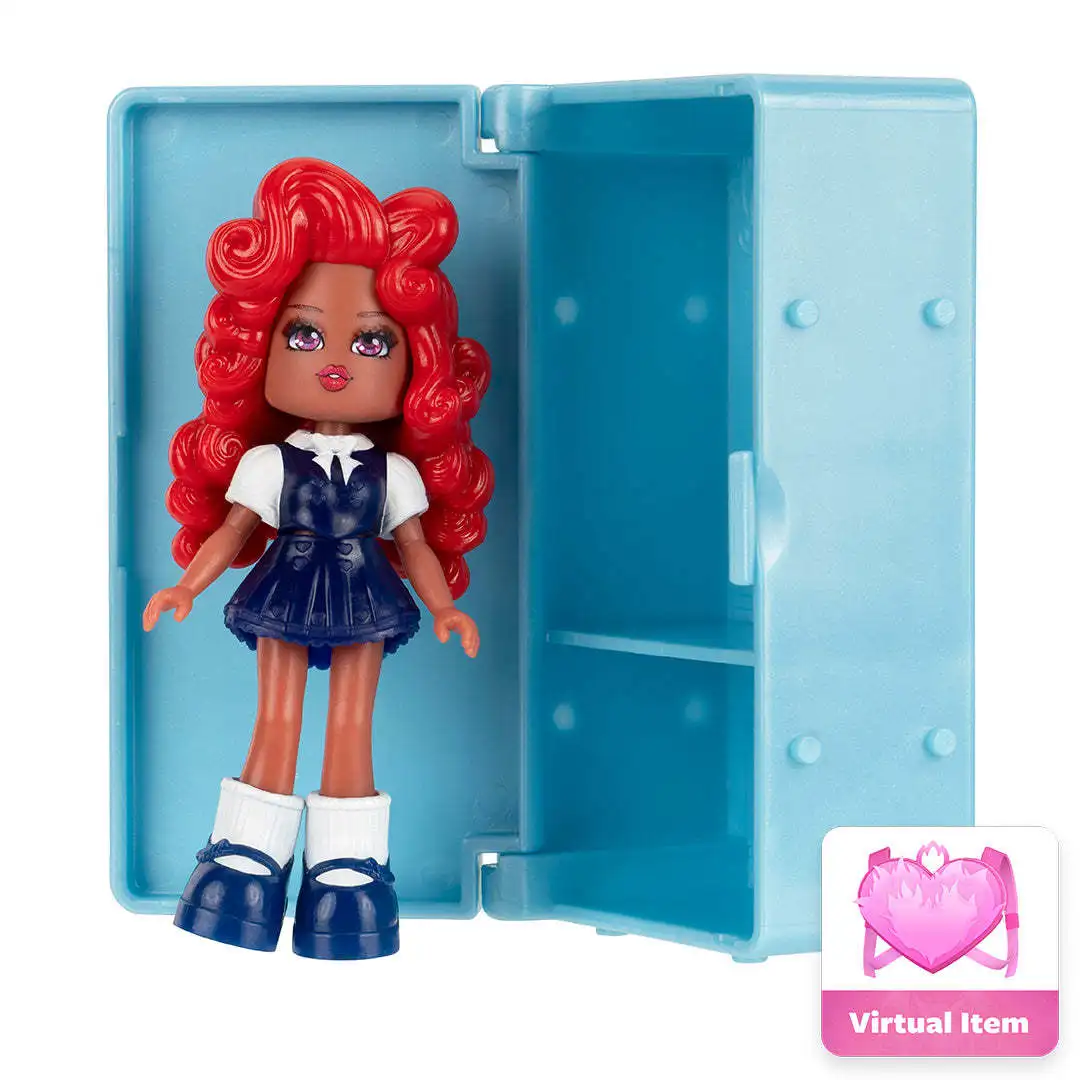 Royale High Fire Fairy Fashion Doll Action Figure With Virtual Item Code Official Licensed Collectible Toy Blind Box Fans Gifts view 4