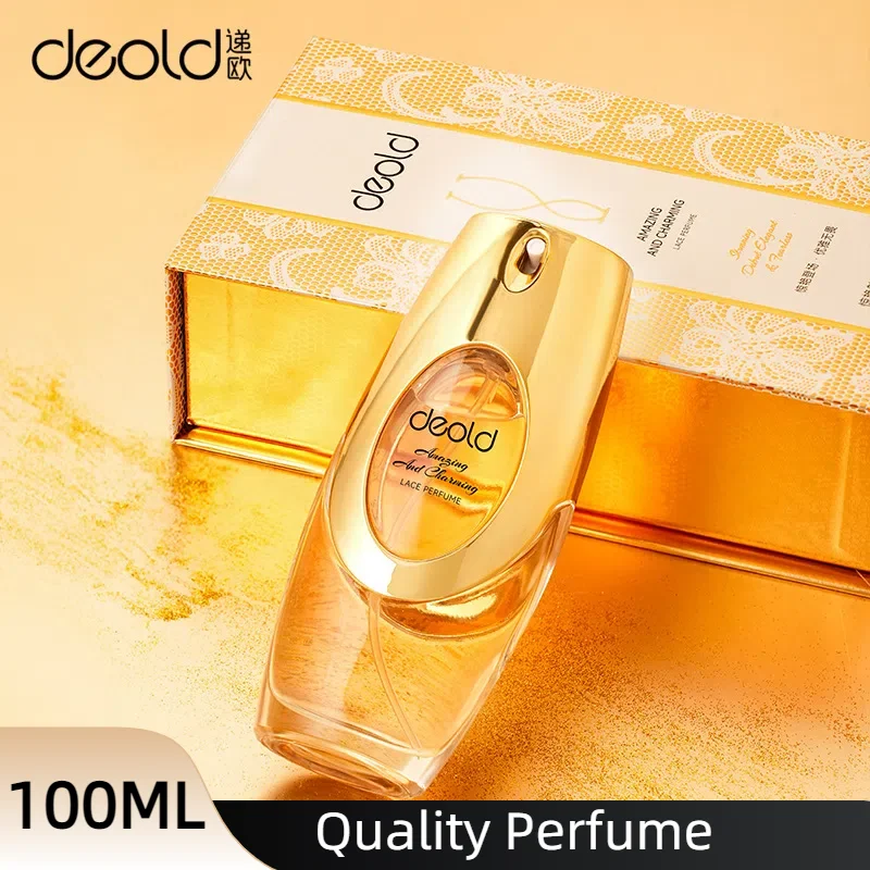 

100ML Premium Perfume, Stunning and Charming Lace Perfume, with A Long-lasting Floral, Woody Scent and A Light Fragrance
