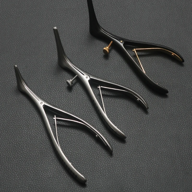 

Rhinoscope nose expansion forceps stainless steel nasal cavity inspection adult children rhinoscopy rhinoplasty equipment specul