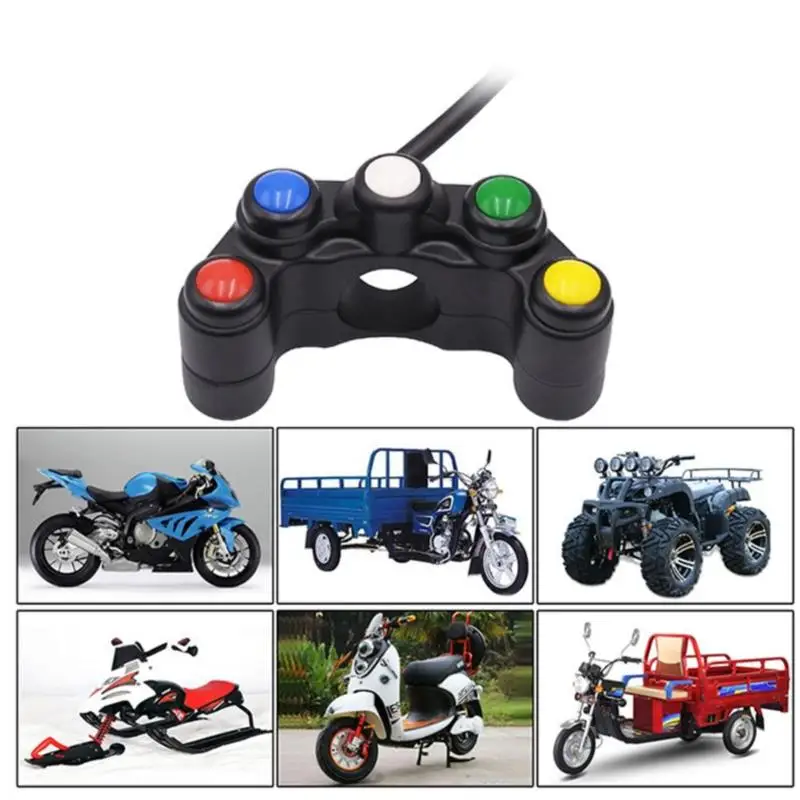 

7/8" Universal Motorcycle Switch Electric Bicycle Headlight Handlebar Switches