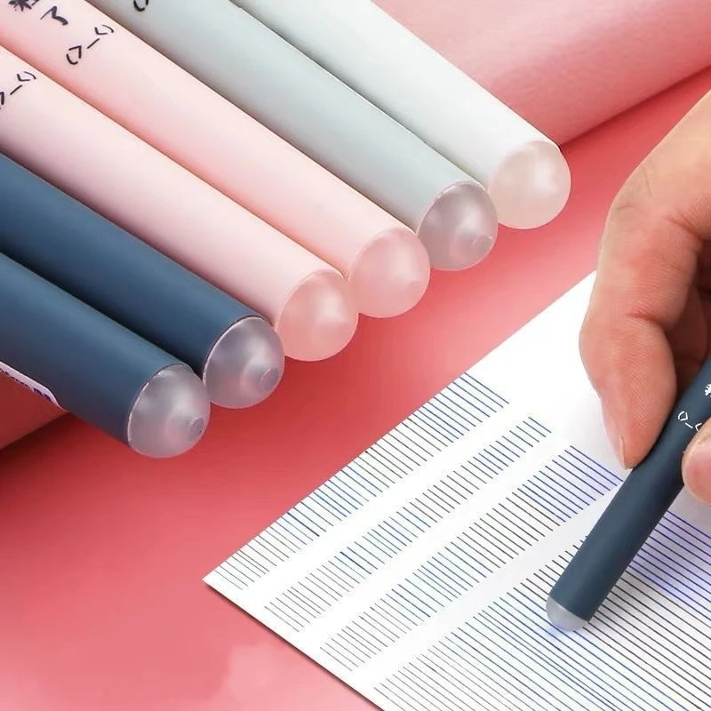 4ชิ้นปากกาหมึกเจลลบได้รูปสัตว์แพนด้าลบได้0.35มม. ปากกาลบได้ล้างได้ด้ามจับเครื่องเขียนในโรงเรียน