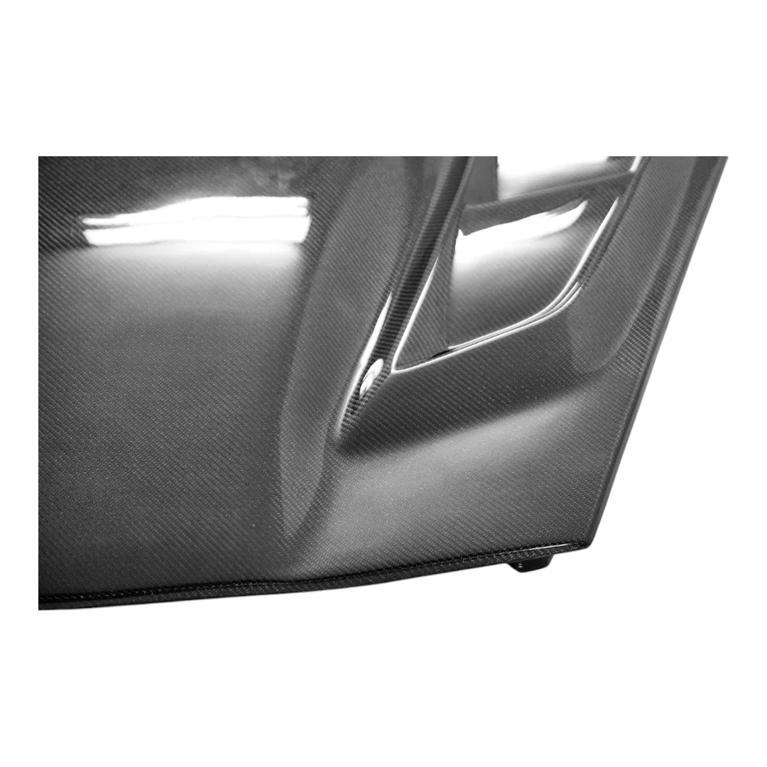 Factory Hot Selling New C6 Clear Forged Carbon Fiber Bonnet Hood Cover for Corvette C6