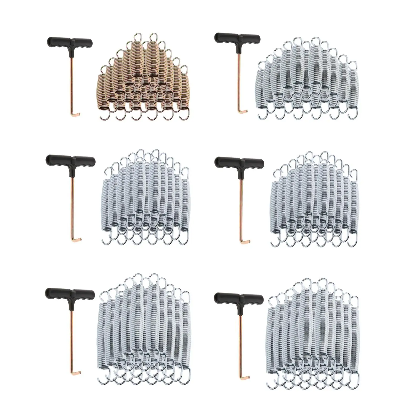 20x Trampoline Springs Premium Professional Universal High Quality Solid Heavy Duty Repair Hardware Replacement with Spring Tool view 2
