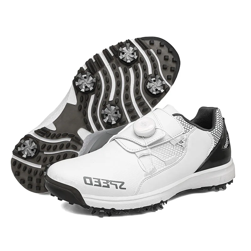 Zapatos de Golf profesionales para hombres, zapatillas de Golf de lujo, cómodos para caminar, talla 36-47, nuevos