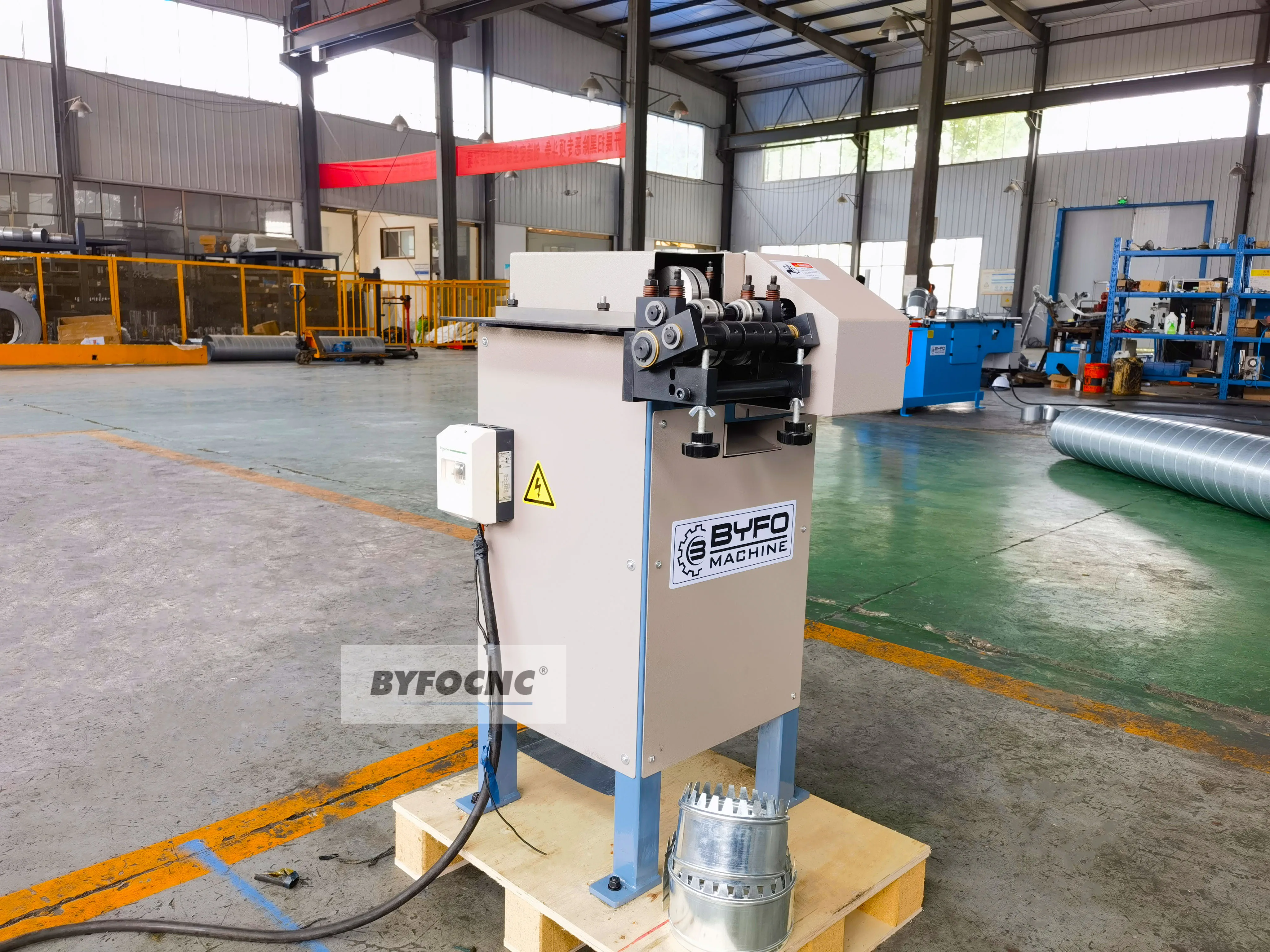 Hot Sale Round Pipe Making Machines Collar Forming Machine