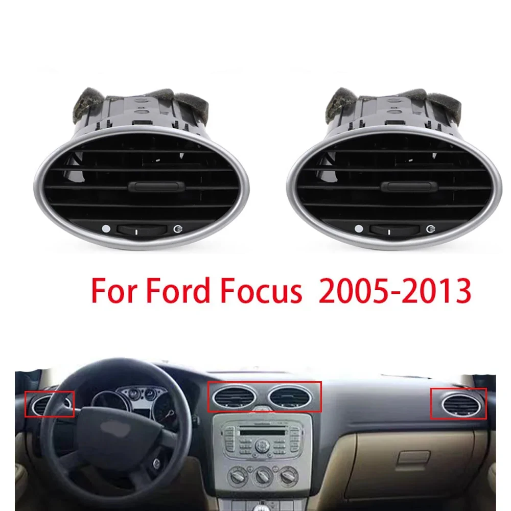 

2/4Pcs Car Air Conditioning Outlet Dashboard Vent For Ford Focus MK2 2005-2013 AC Air Vent Outlet Nozzle 4M51A014121