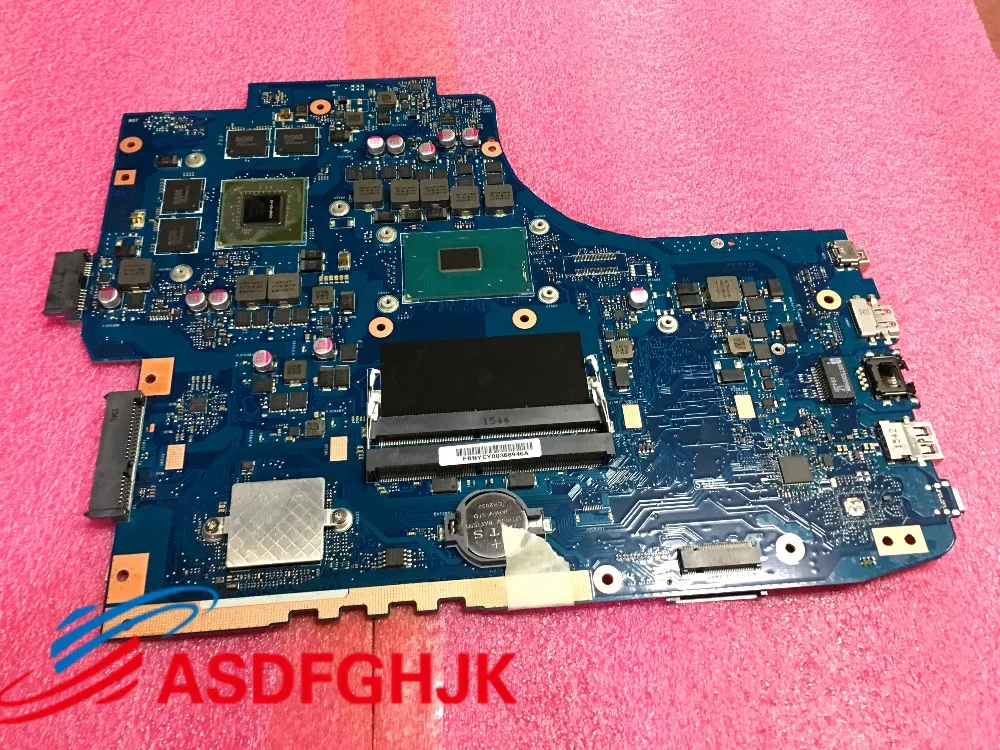 Original FOR ASUS Gl752vw Main Board Motherboard I7 2.6ghz CPU 60nb0a40-mb1401 All Tests OK