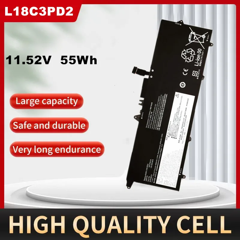 Laptop Battery For Lenovo L18L3PD1 5B10W13912 02DL014 L18M3PD2 5B10W13911 SB10T83152 L18C3PD2 SB10K97651