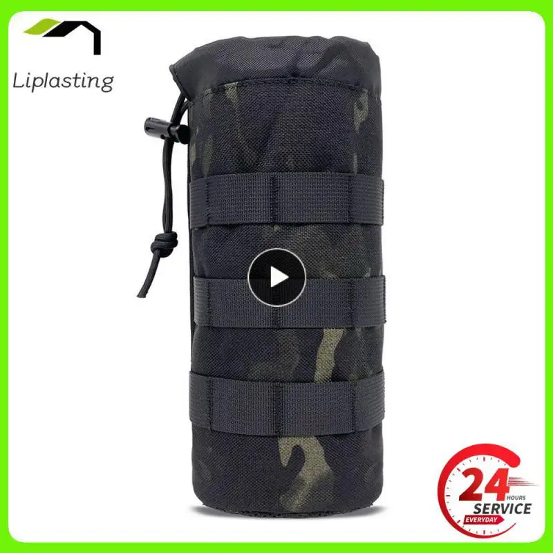 Tactical Molle Water Bottle Bag Pouch For Military Outdoor Travel Camping Hiking Fishing