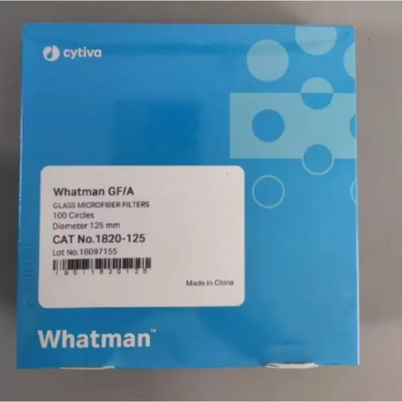 NEW Whatman GF/A Glass Microfiber Filters Papers 100 Circles 1 Box CAT No.1820-025,1820-055,1820-070,1820-090,1820-125,1820-150