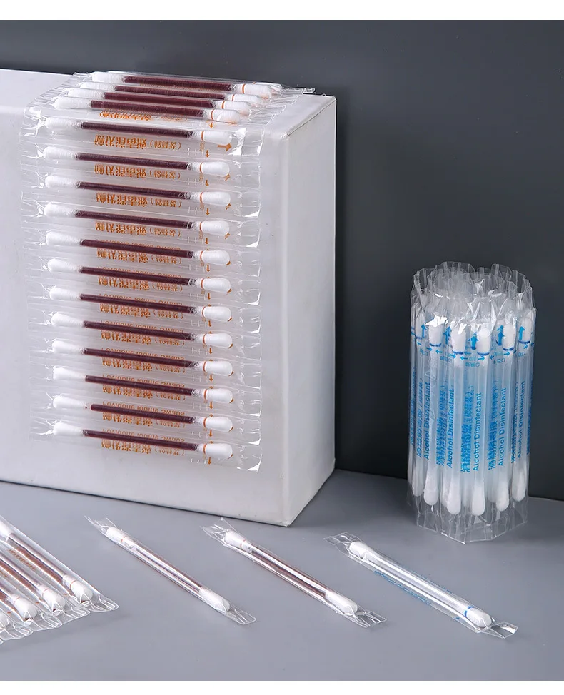 مسحات قطنية للآيودوفور والكحول للاستخدام اليومي يمكن التخلص منها - مستلزمات الإسعافات الأولية والرضاعة في الهواء الطلق #2