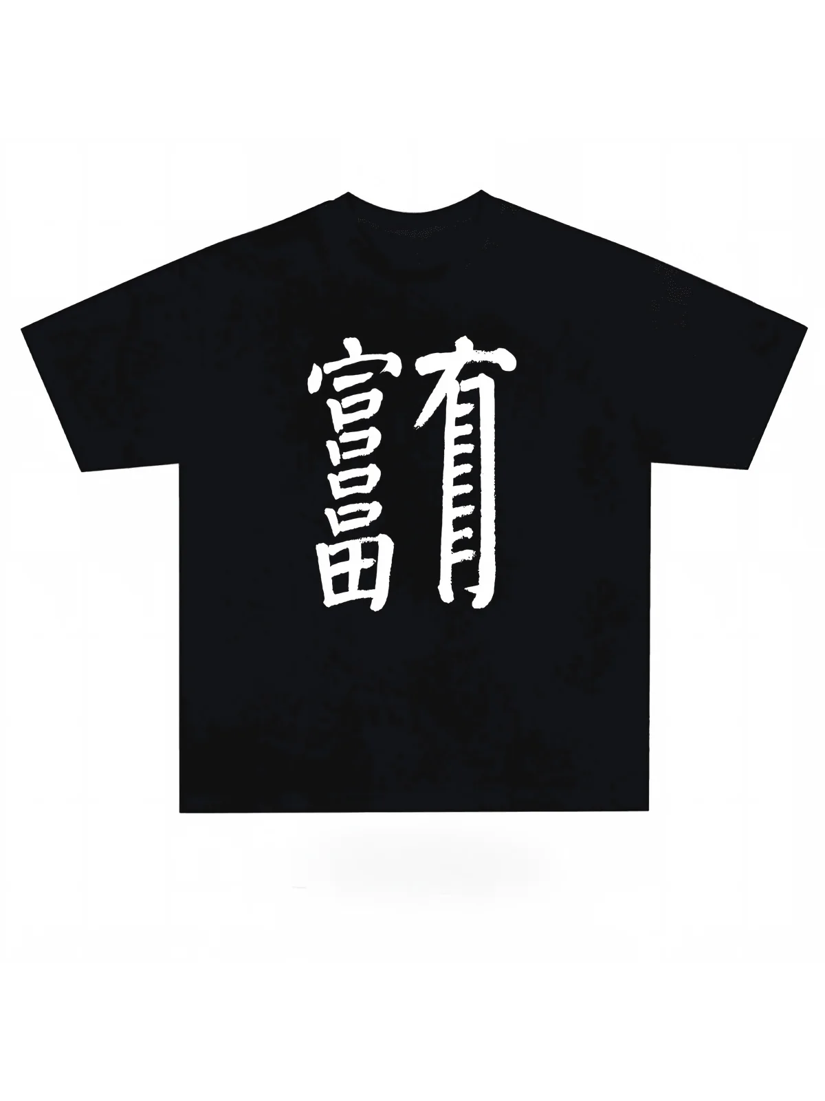 Creative Comfortable Cotton Summer T-Shirt Casual Loose Daily Wear Breathable Print Design Heavyweight Pure Cotton Tee
