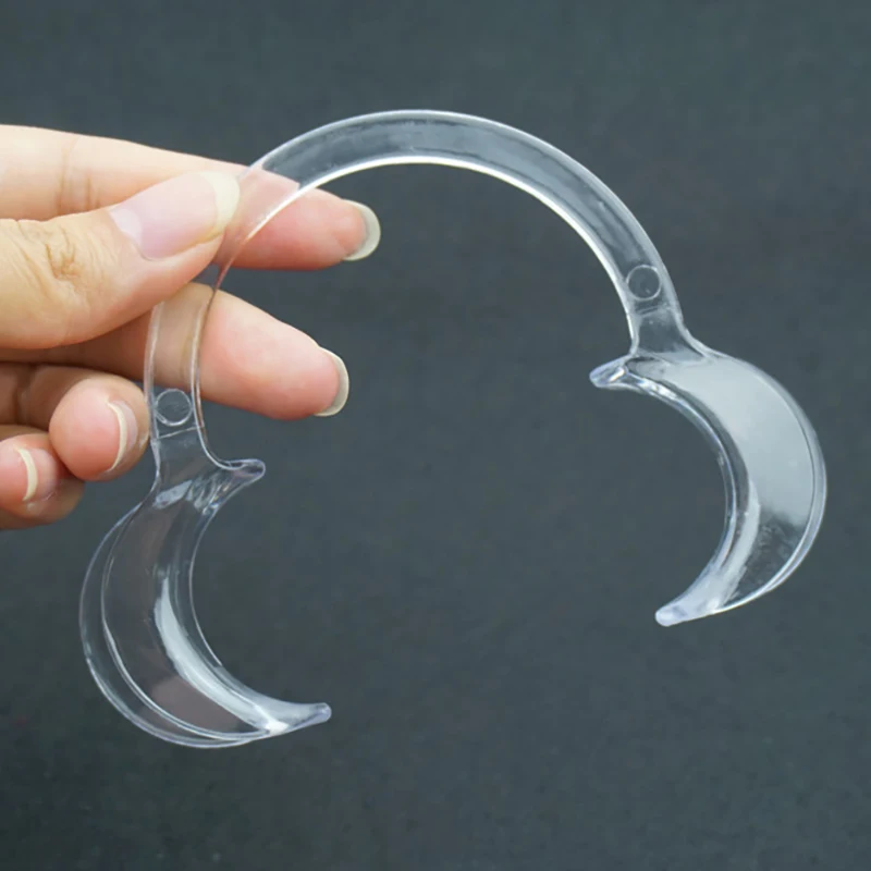 Dental Mouth Gag, C-Type Mouth Gag, Disposable Dental Material Tool, High-Quality Support Device, Mouth Expander, Care