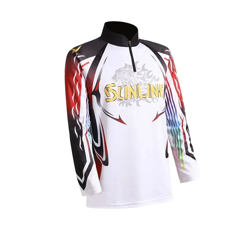 ملابس صيد جديدة لربيع وصيف 2025 خفيفة الوزن ورقيقة بأكمام طويلة قمصان صيد واقية من الشمس مقاس كبير 5XL #3