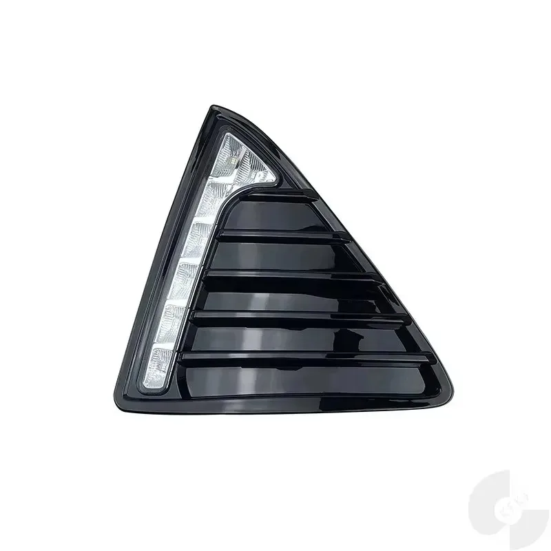 

12V LED 2012 2013 2014 1 Pair for Focus 3 MK3 Front Bumper DRL Daytime Running Lights with Dimming Style Relay