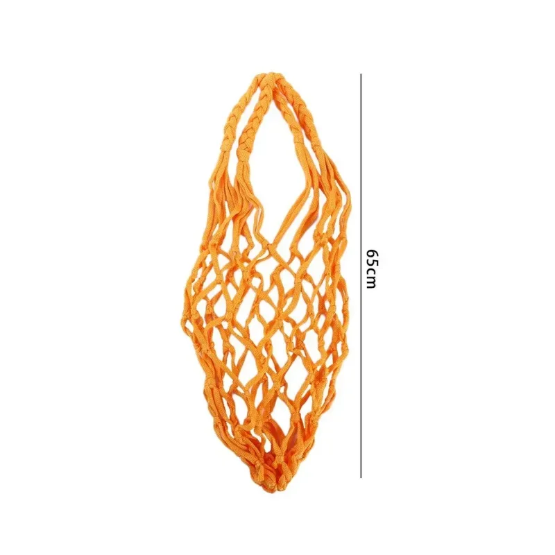 Basketball Football Net Bag Nylon Bold Storage Pack Single Ball Carry Portable Equipment Outdoor Sports Soccer Volleyball Pocket