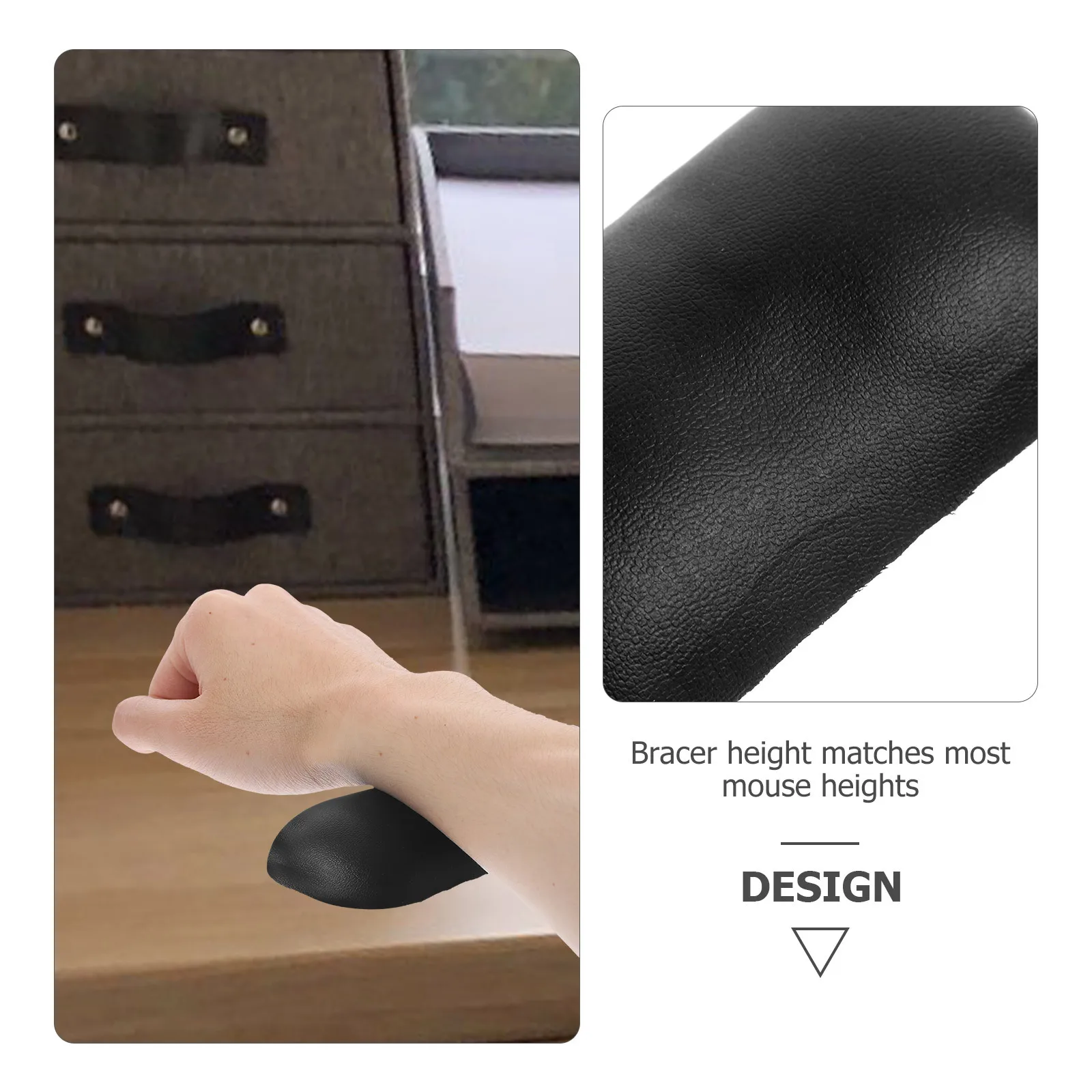 

Office Mouse Wrist Rest Ergonomic Support Compact Lightweight Silicone Wristpad Long Lasting Home Office Travel