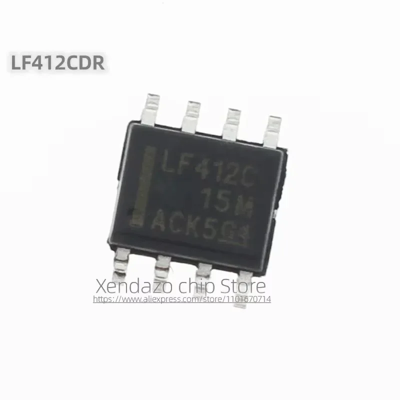 5 قطعة/الوحدة LF412CDR LF412C SOP-8 حزمة الأصلي حقيقية رقاقة مضخم التشغيل